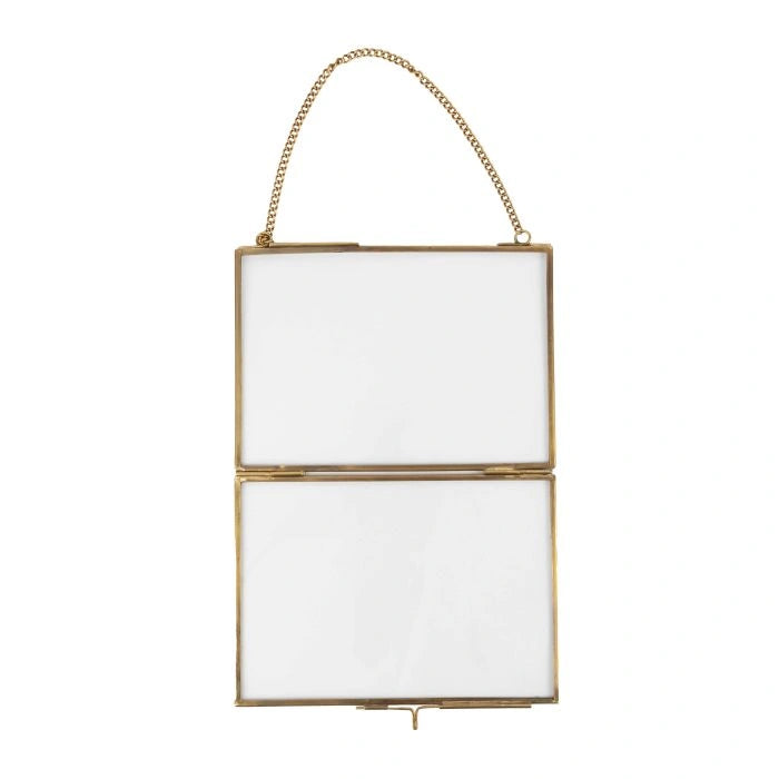 Bilderrahmen aus Glas & Eisen