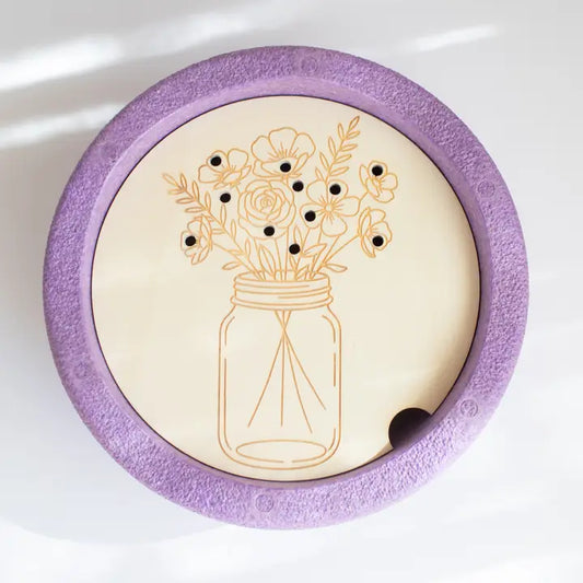 Aktivitätsplatte - Blumen sammeln