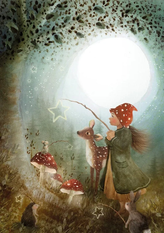 Bright Light Night - Print