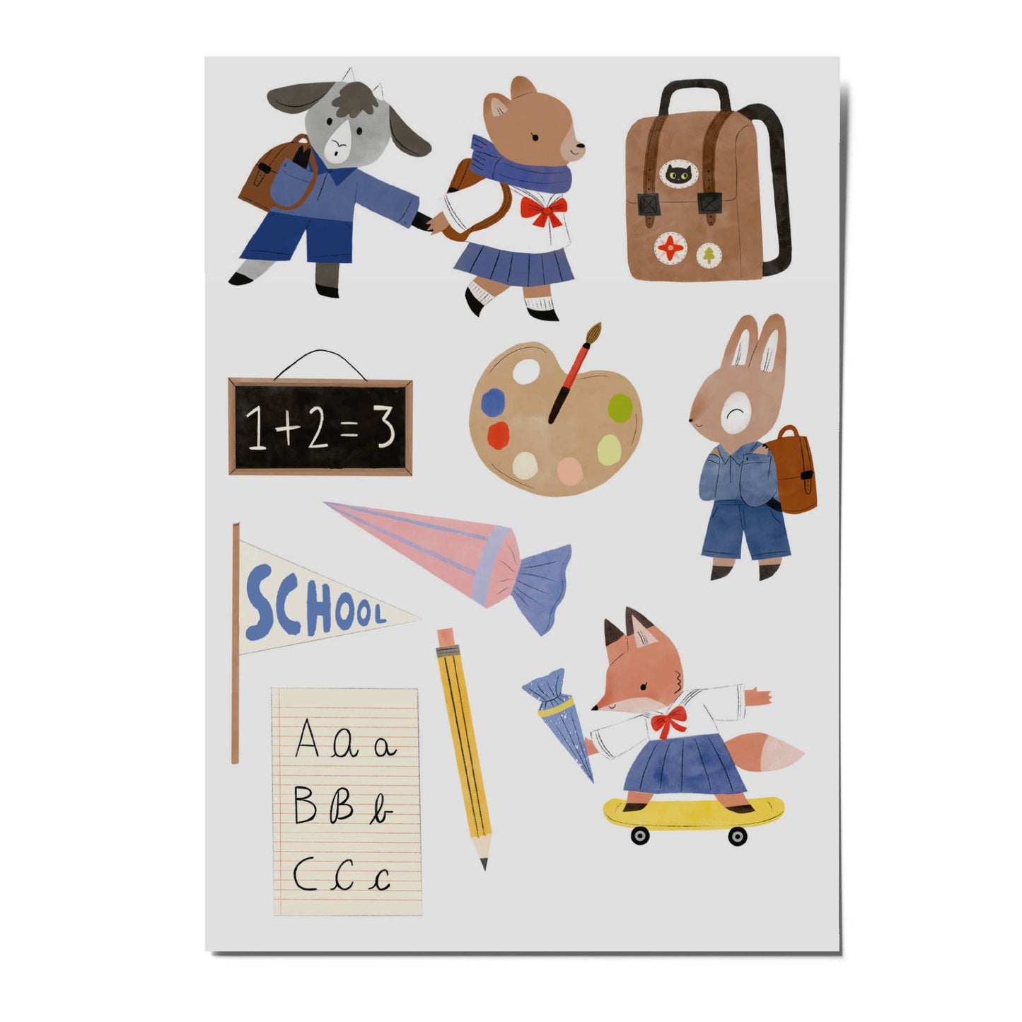 Kinder Tattoos - Schulkind
