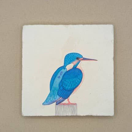 Fliese - Eisvogel