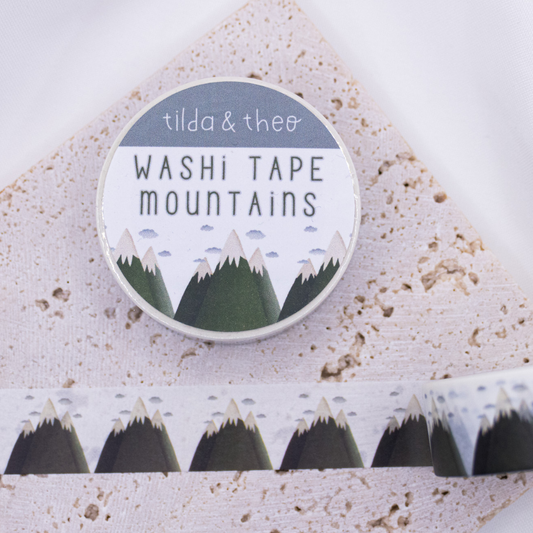 Washi Tape - Berge
