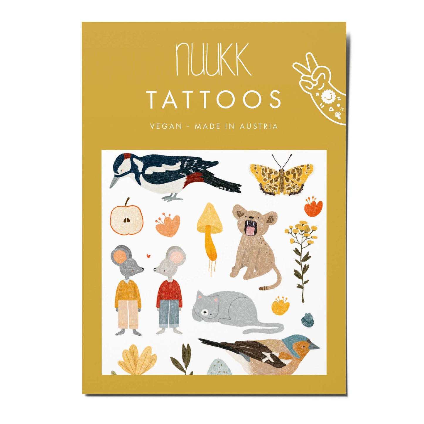 Bio Tattoo kleiner Specht