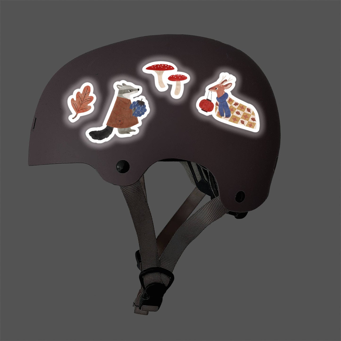 Reflektierende Sticker "Waldbewohner"