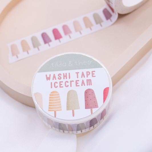 Washi Tape - Eis am Stiel