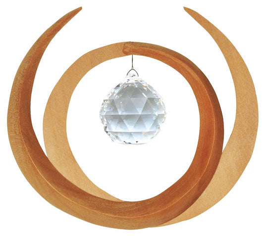 Fensterschmuck - Nepal mit Regenbogen-Kristall