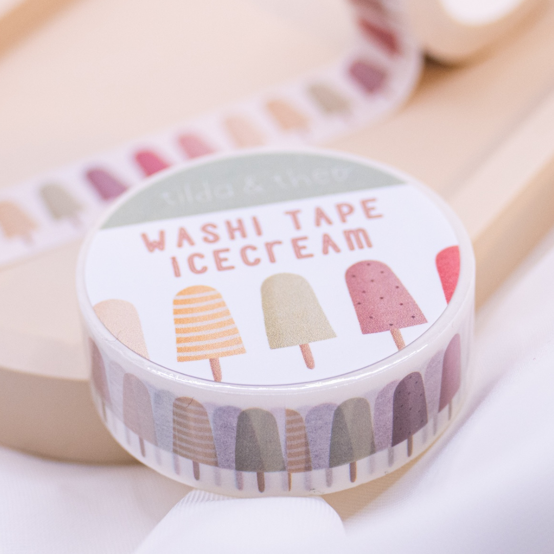 Washi Tape - Eis am Stiel