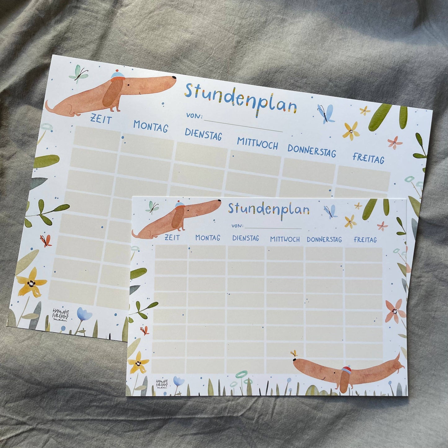 Stundenplan - Dackel