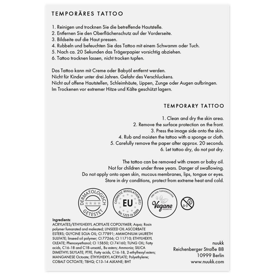 Bio Tattoo kleiner Specht