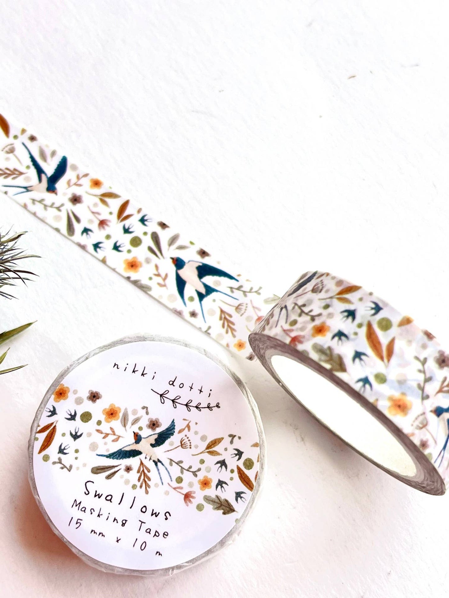 Washi Tape - Schwalben