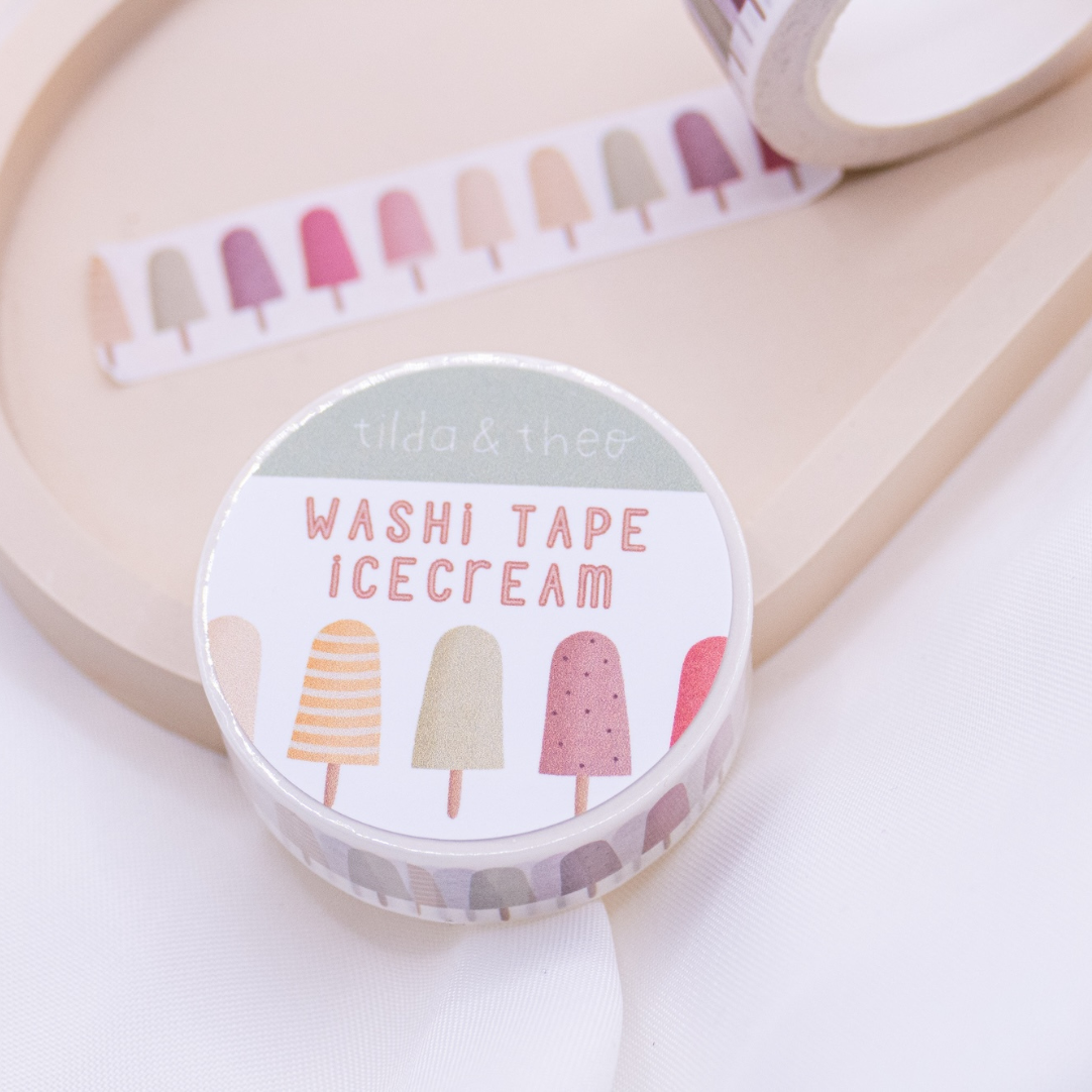 Washi Tape - Eis am Stiel