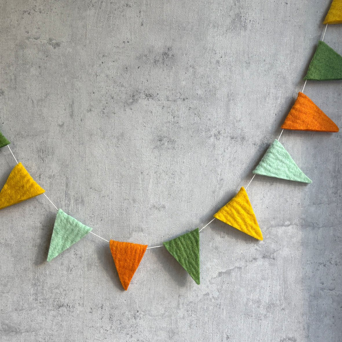 Wimpelkette Filz "Sommer"