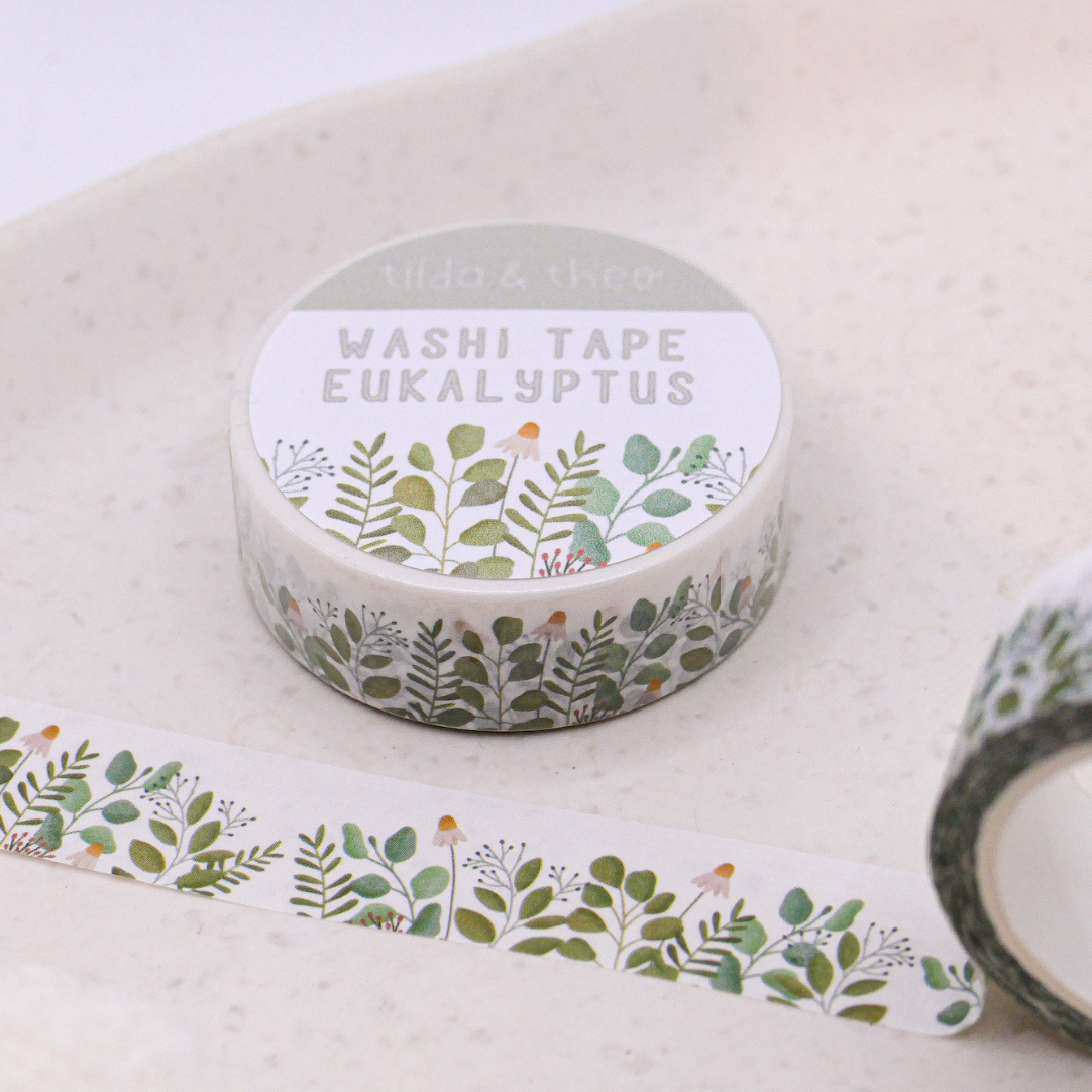 Washi Tape - Eukalyptus Zweige