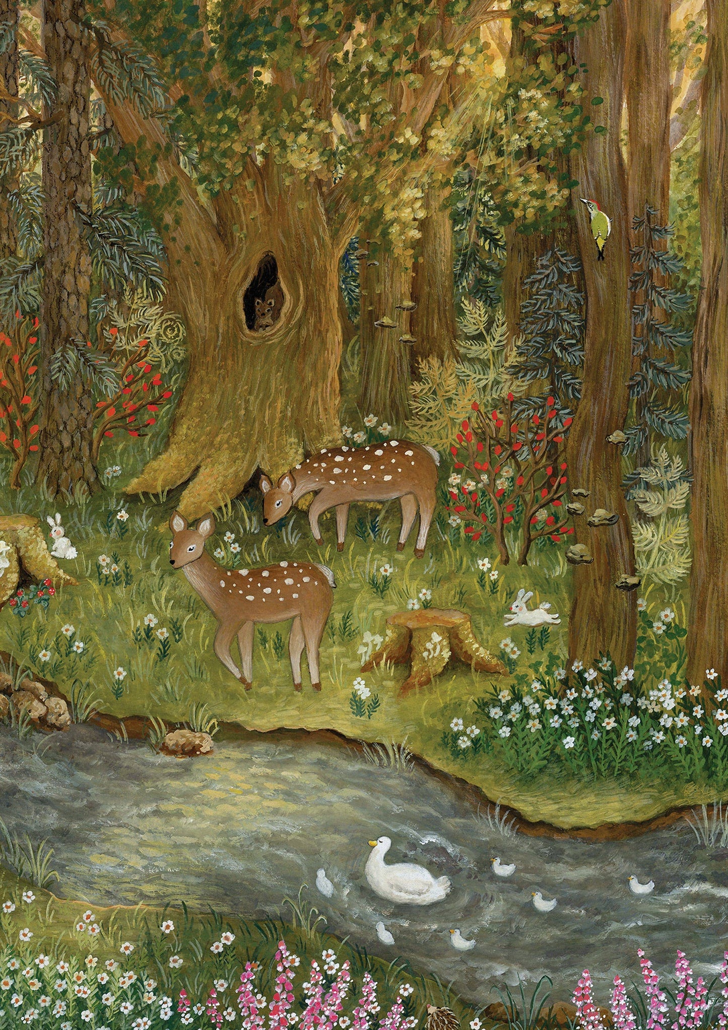 Bezaubernder Wald - A5 Print