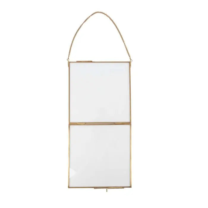 Bilderrahmen aus Glas & Eisen