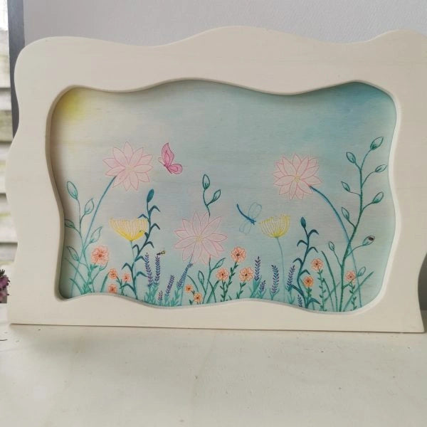 Hintergrund - Blumenwiese