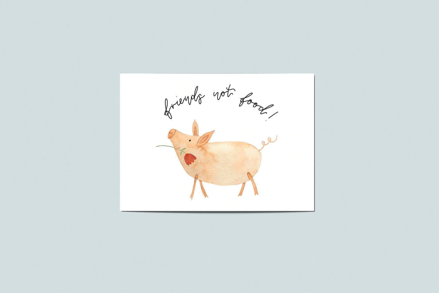 Friends Not Food - Schweinchen