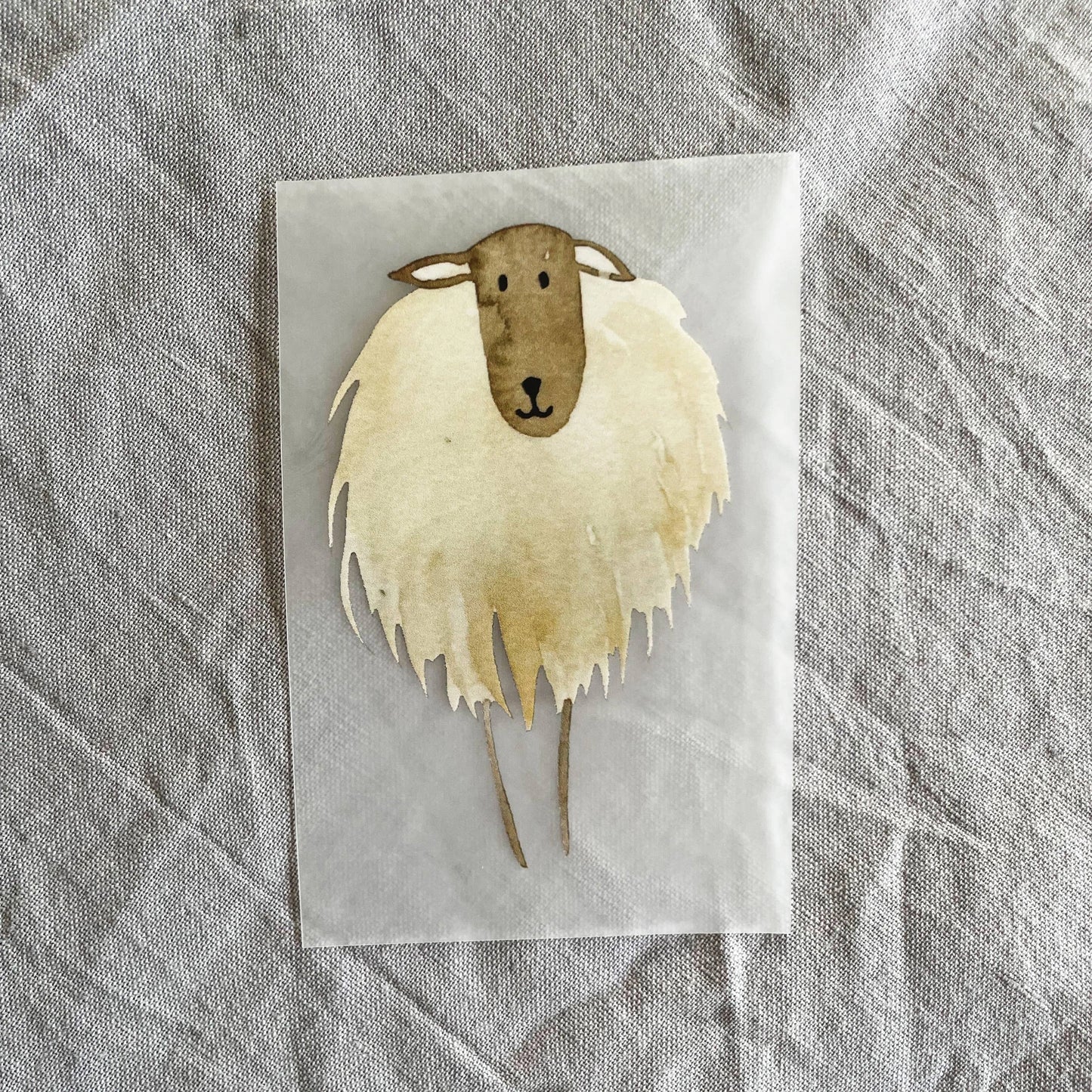 Bügelbild - Schaf