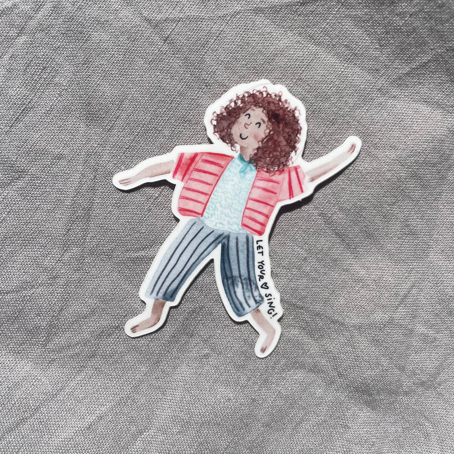 Sticker - Let your heart sing