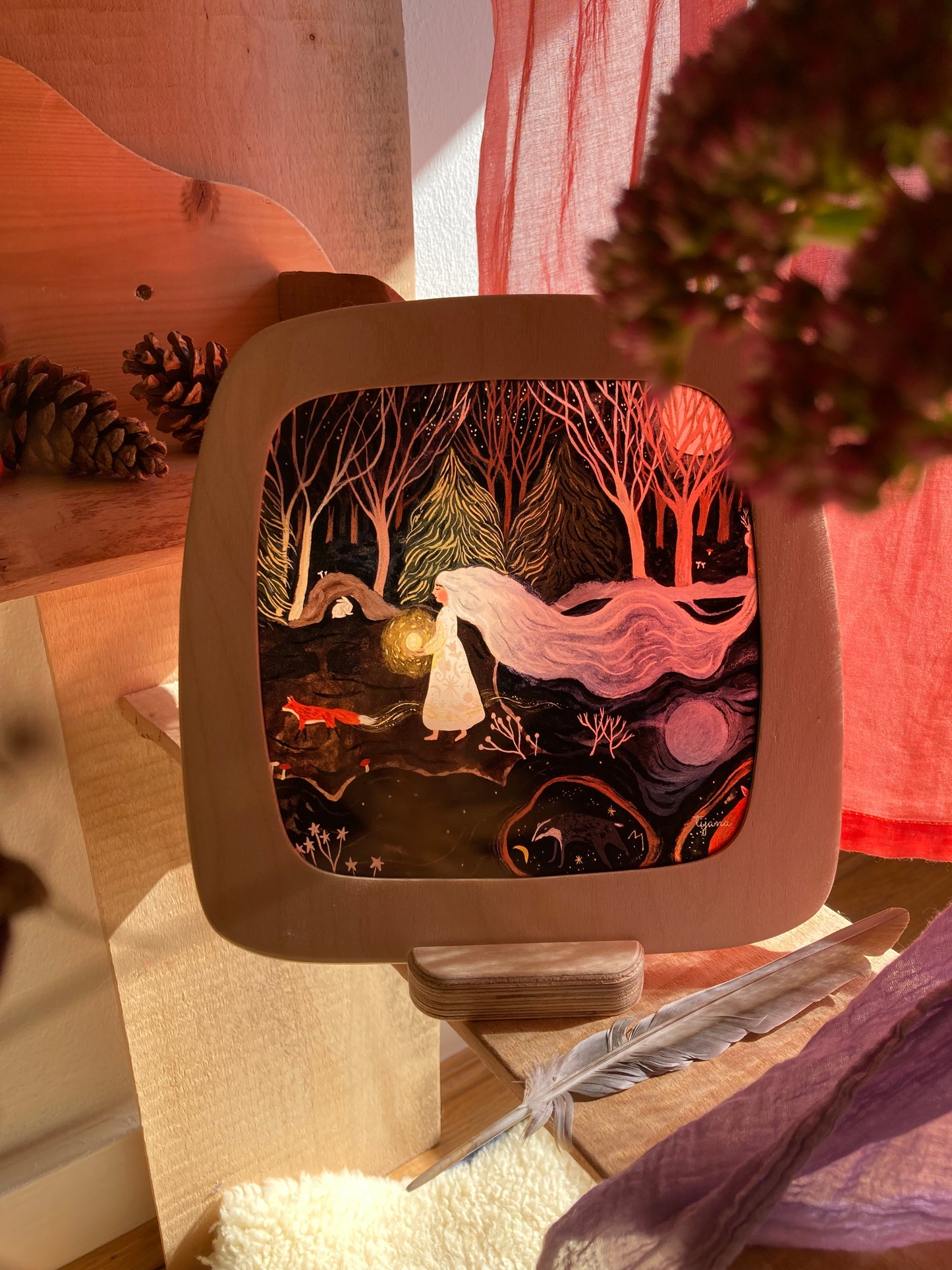 Motiv Licht im Dunkeln