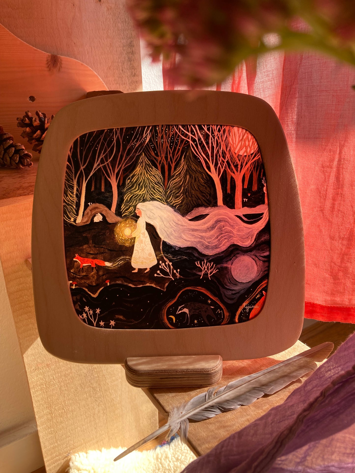 Motiv Licht im Dunkeln