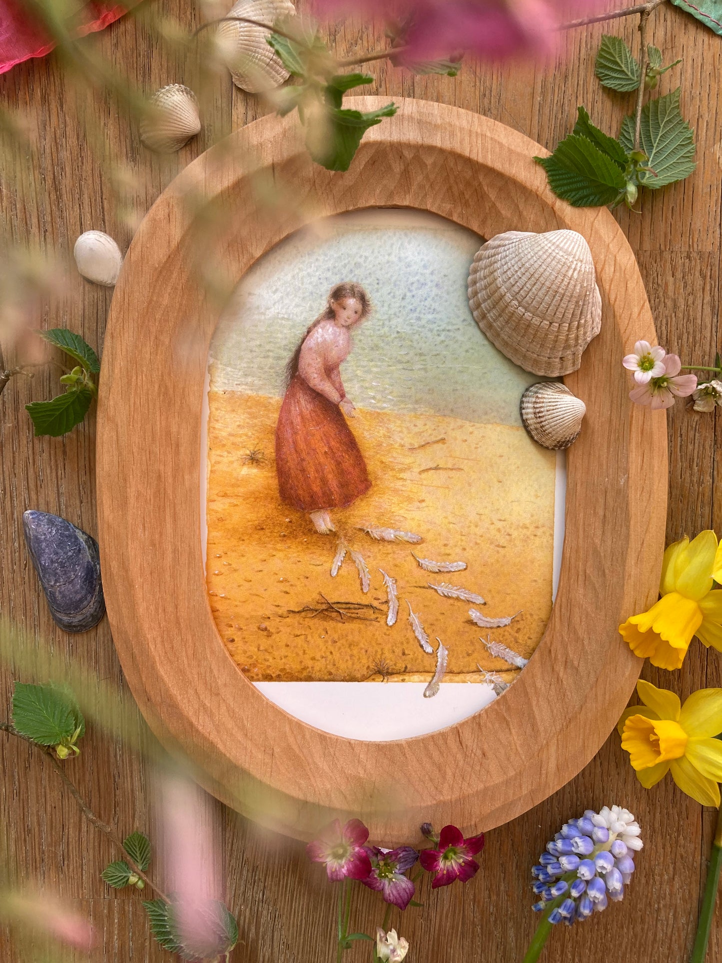 Mädchen am Meer