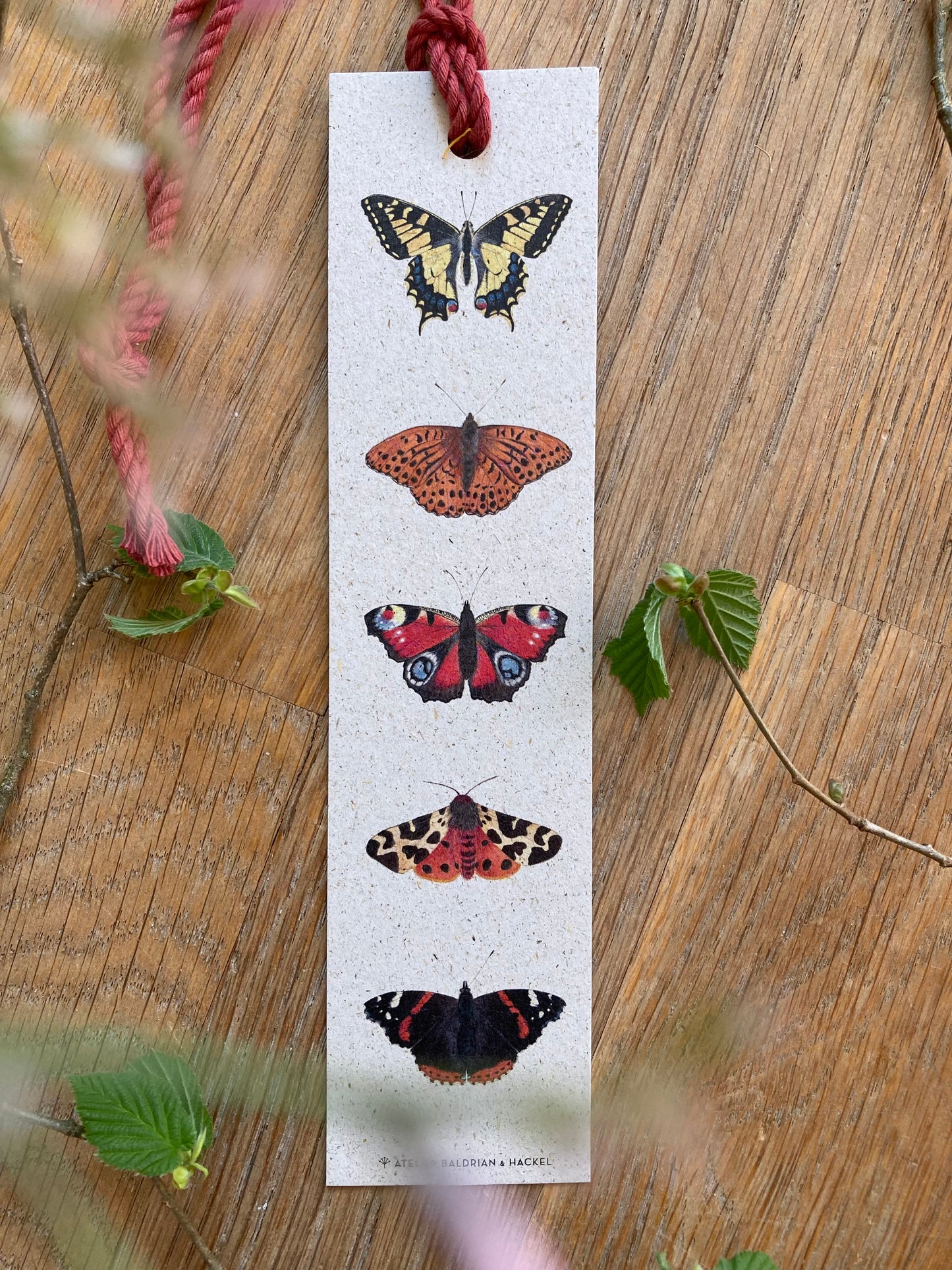 Lesezeichen „Schmetterlinge”