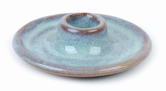 Kerzenständer Keramik türkis