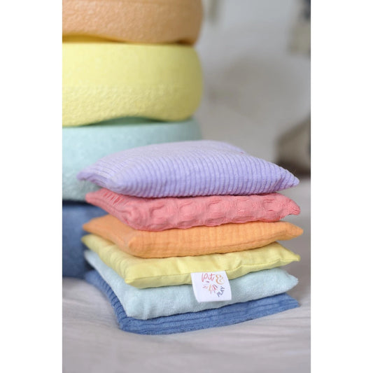 Sensorische Kirschkernkissen pastell