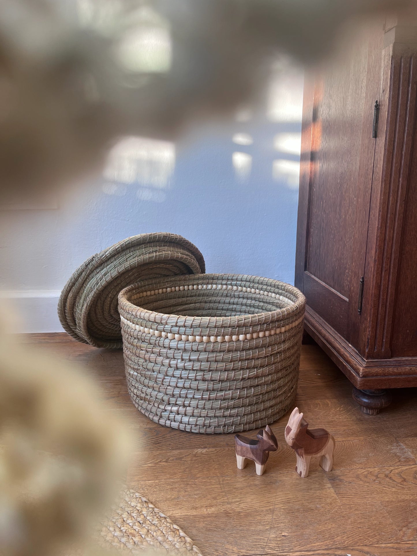 Korb mit Deckel "Eleganz"