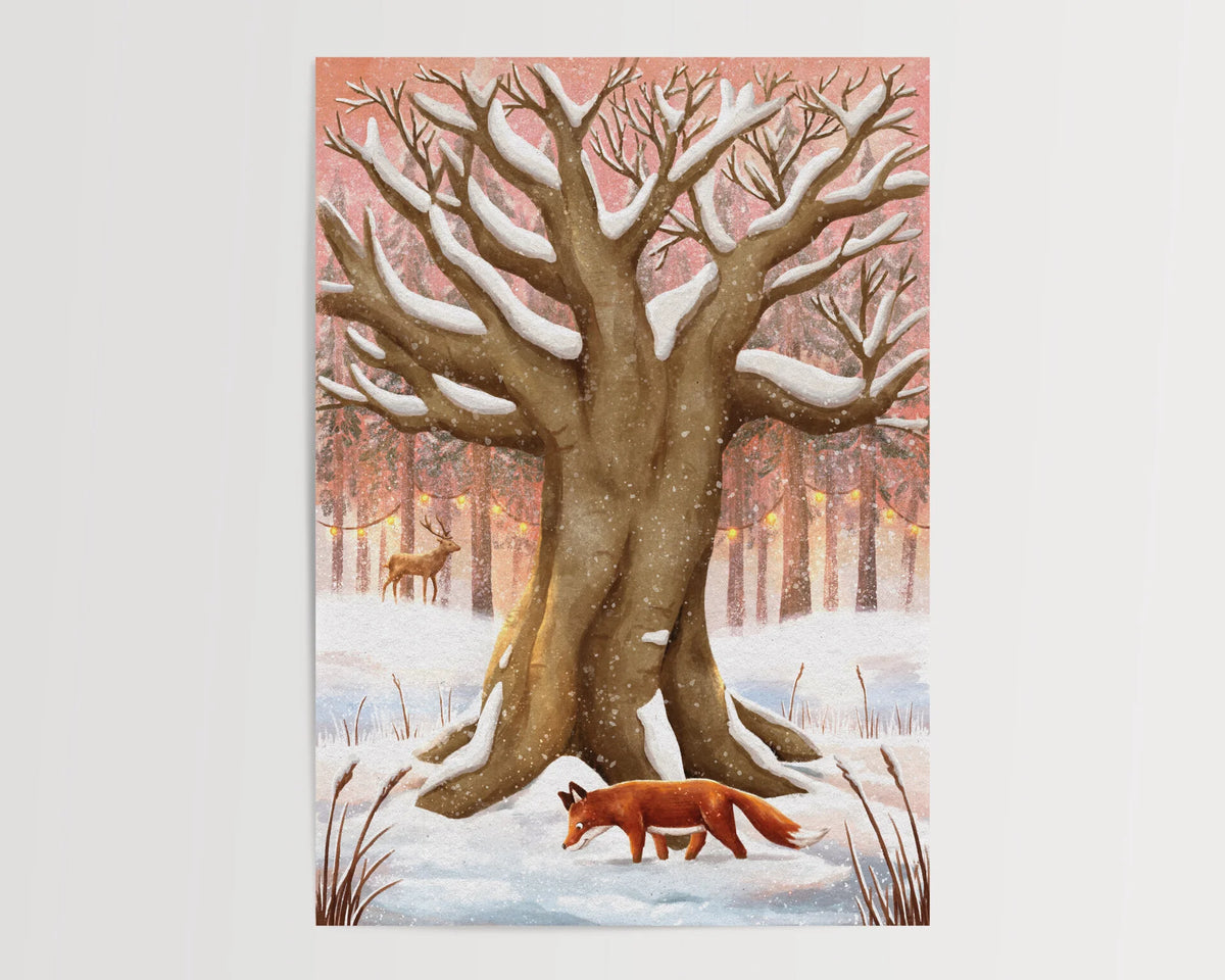 Jahreszeitenbaum Winter