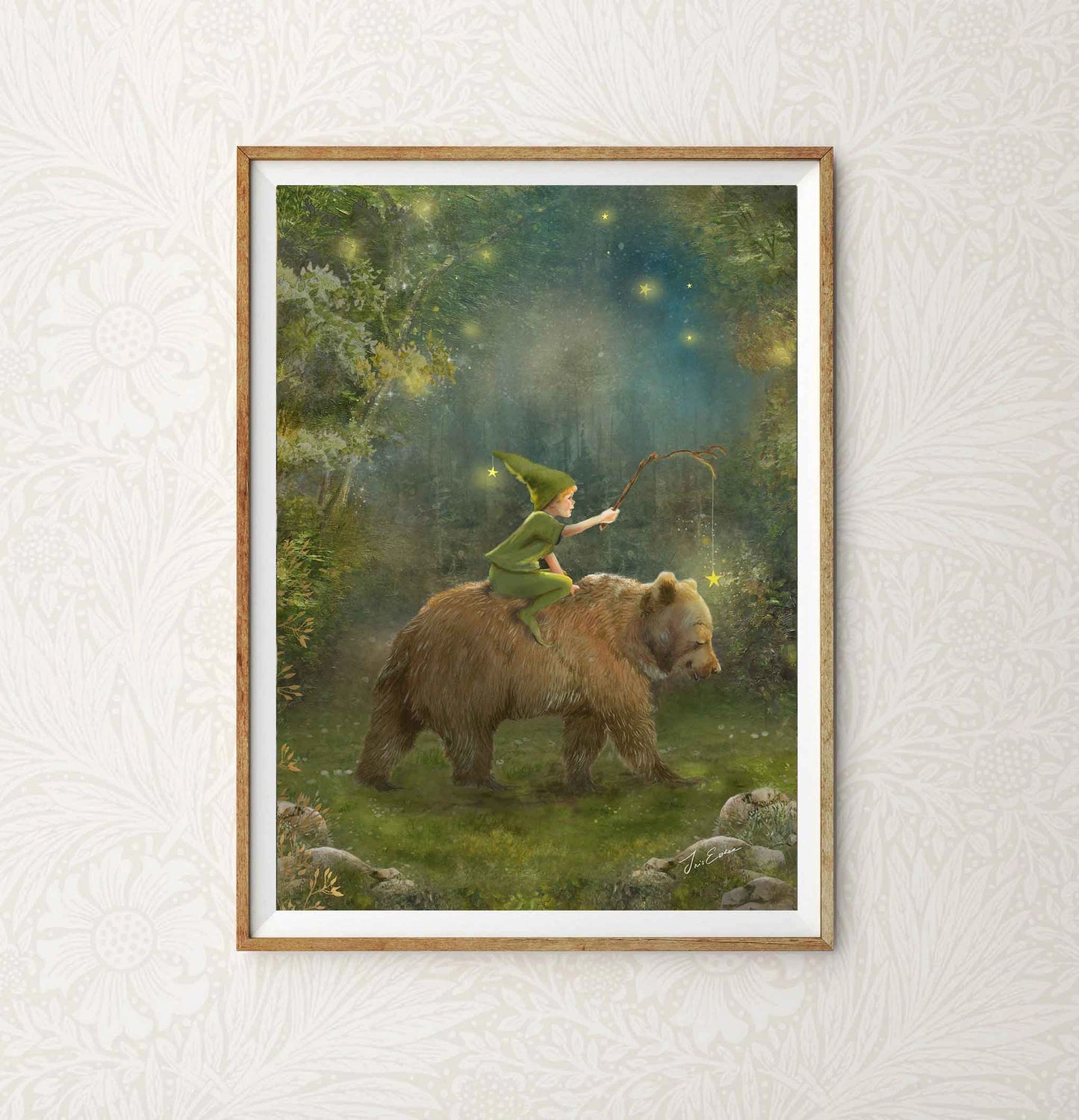 Mitternachts Abenteuer - A4 Print