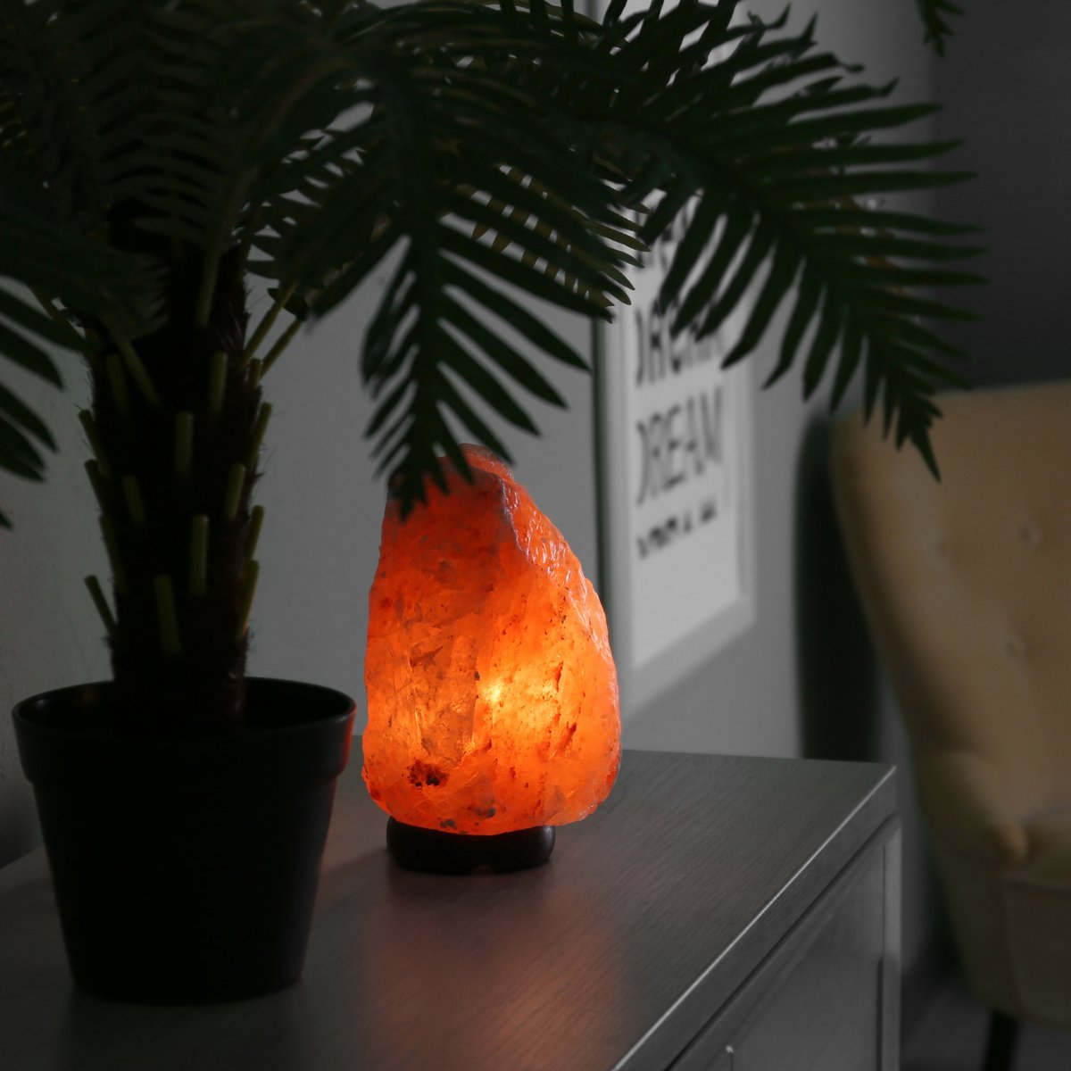 Salzlampe Natur