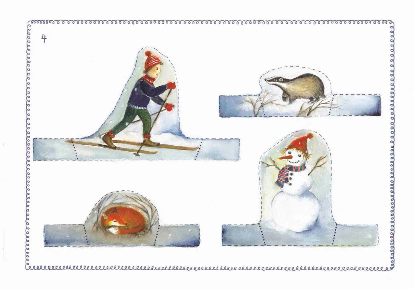 Bastelmappe "Winter"