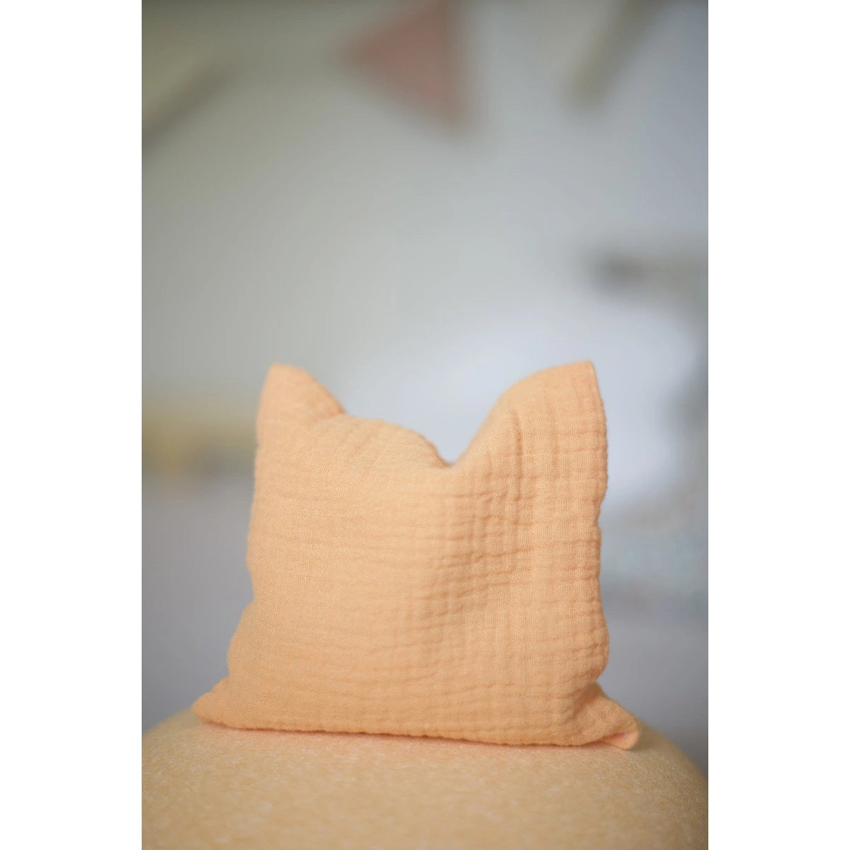 Sensorisches Kirschkernkissen - orange pastell