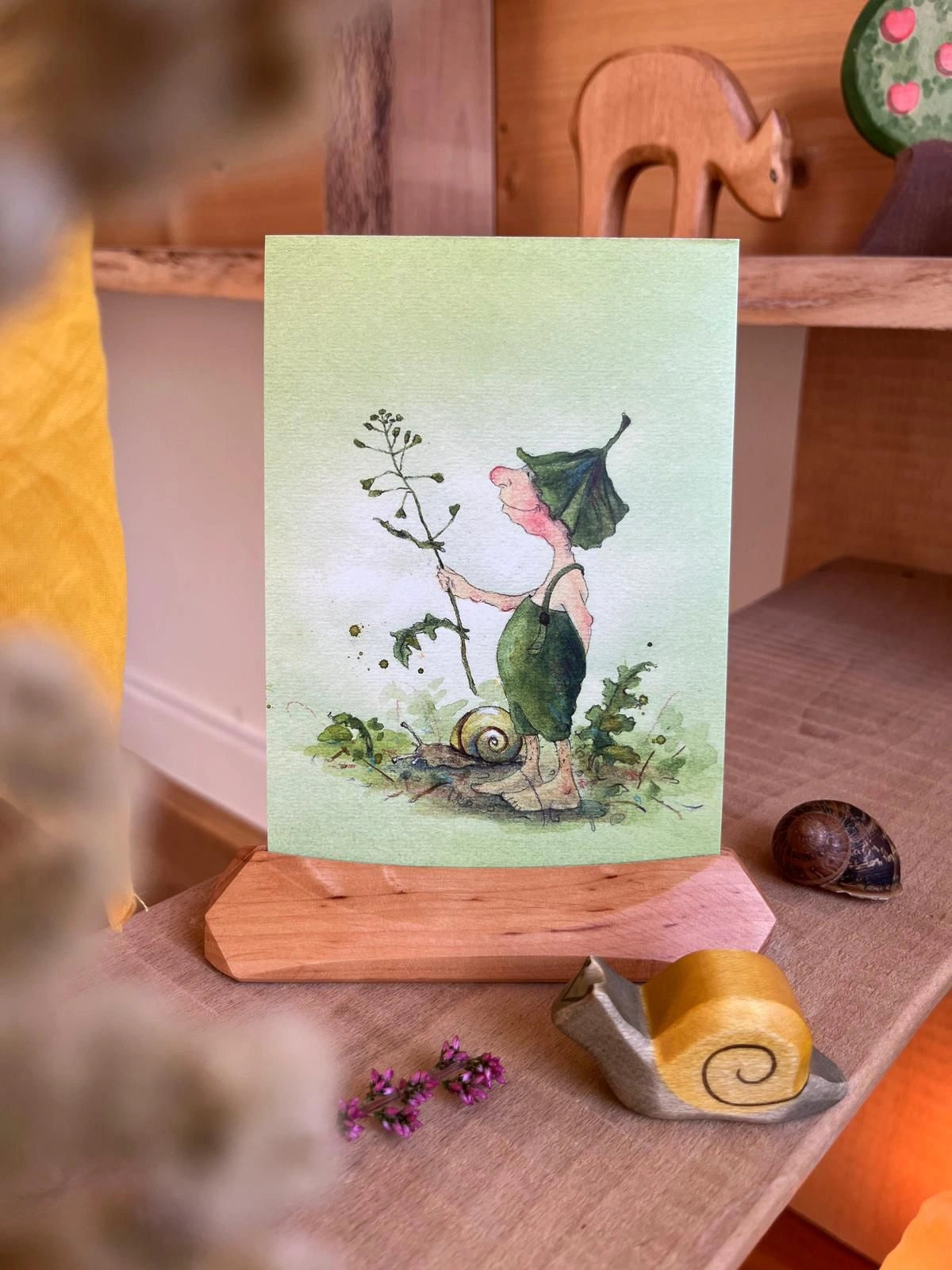 Kartenständer für Hochformat A6