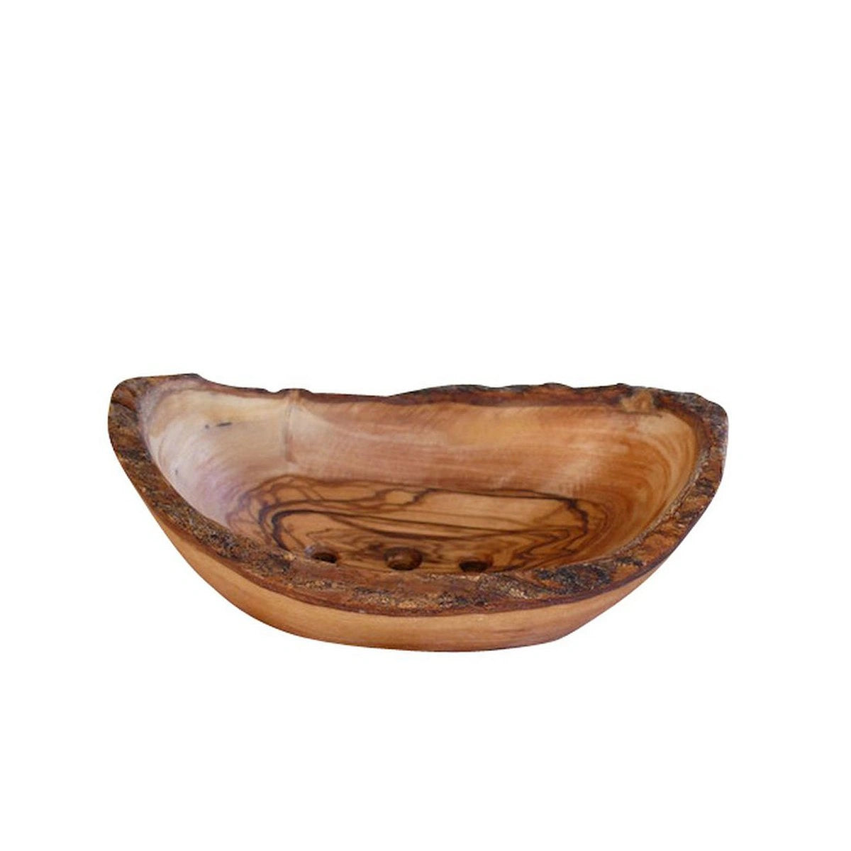 Seifenschale aus Olivenholz