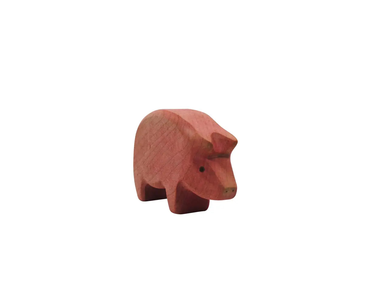 HolzWald Schwein Rüssel unten