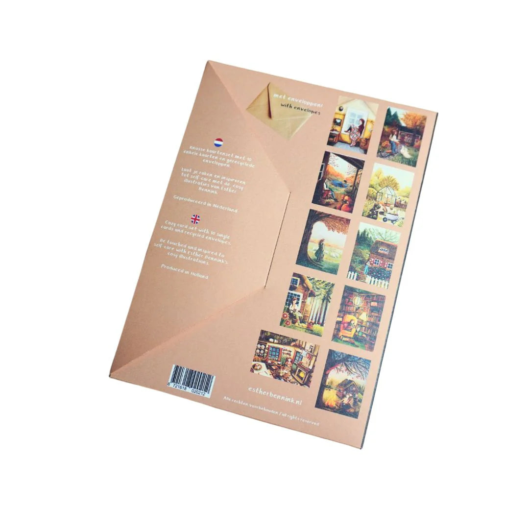Kartenset self care mit Umschlägen - Esther Bennink