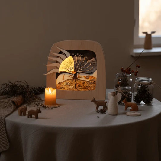 Die Rauhnächte Kalender - Sonne, Mond und Erde & Toverlux