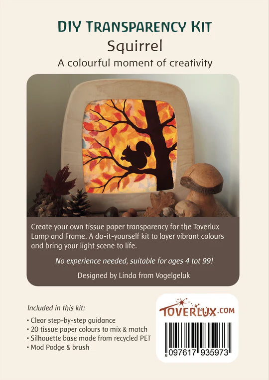 Toverlux DIY Transparent - Eichhörnchen