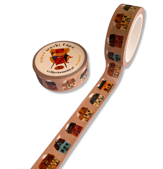 Washi Tape - Häuser