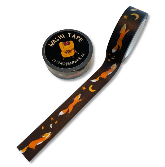 Washi Tape - Mondlicht Fuchs