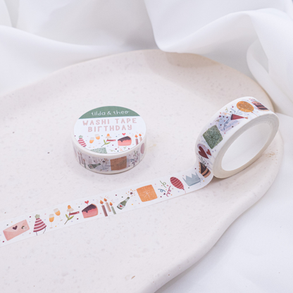Washi Tape - Geburtstag