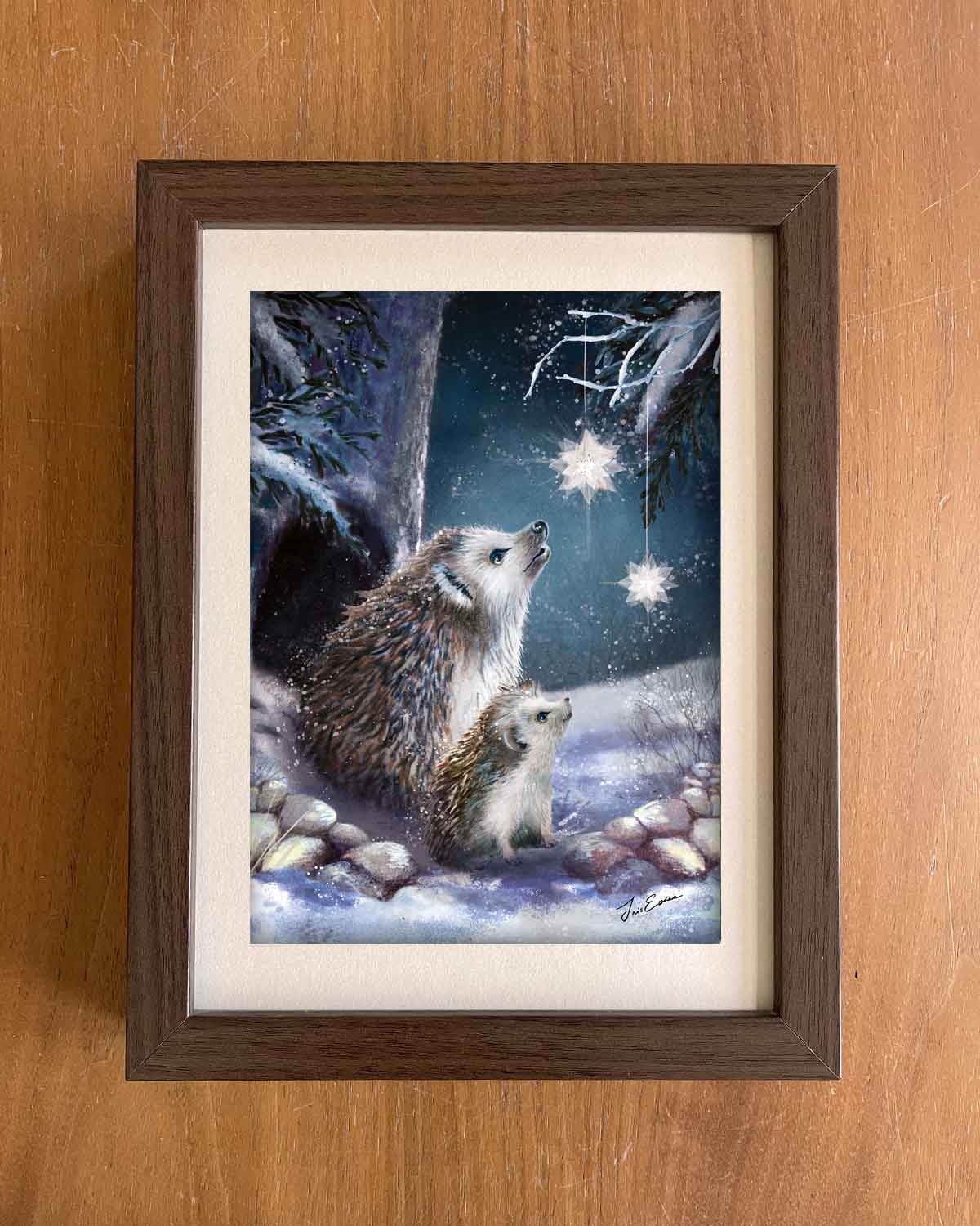 Postkarte Woher kommen die Sterne von Iris Esther A6, Ansicht 4