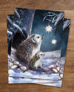 Postkarte Woher kommen die Sterne von Iris Esther A6