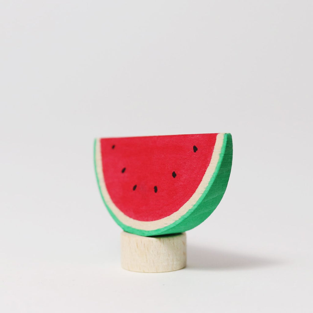 Grimm's Steckfigur Melone auf dem Festtagsring, Foto