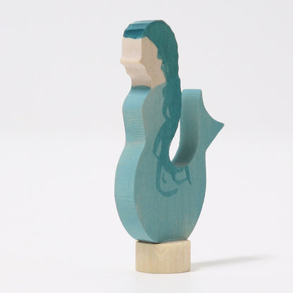 Steckfigur Meerjungfrau Aquamarin