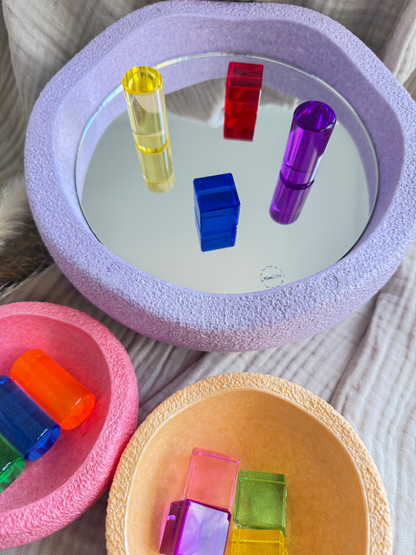 Spiegel - Aktivitätsplatte kompatibel mit Stapelstein®
