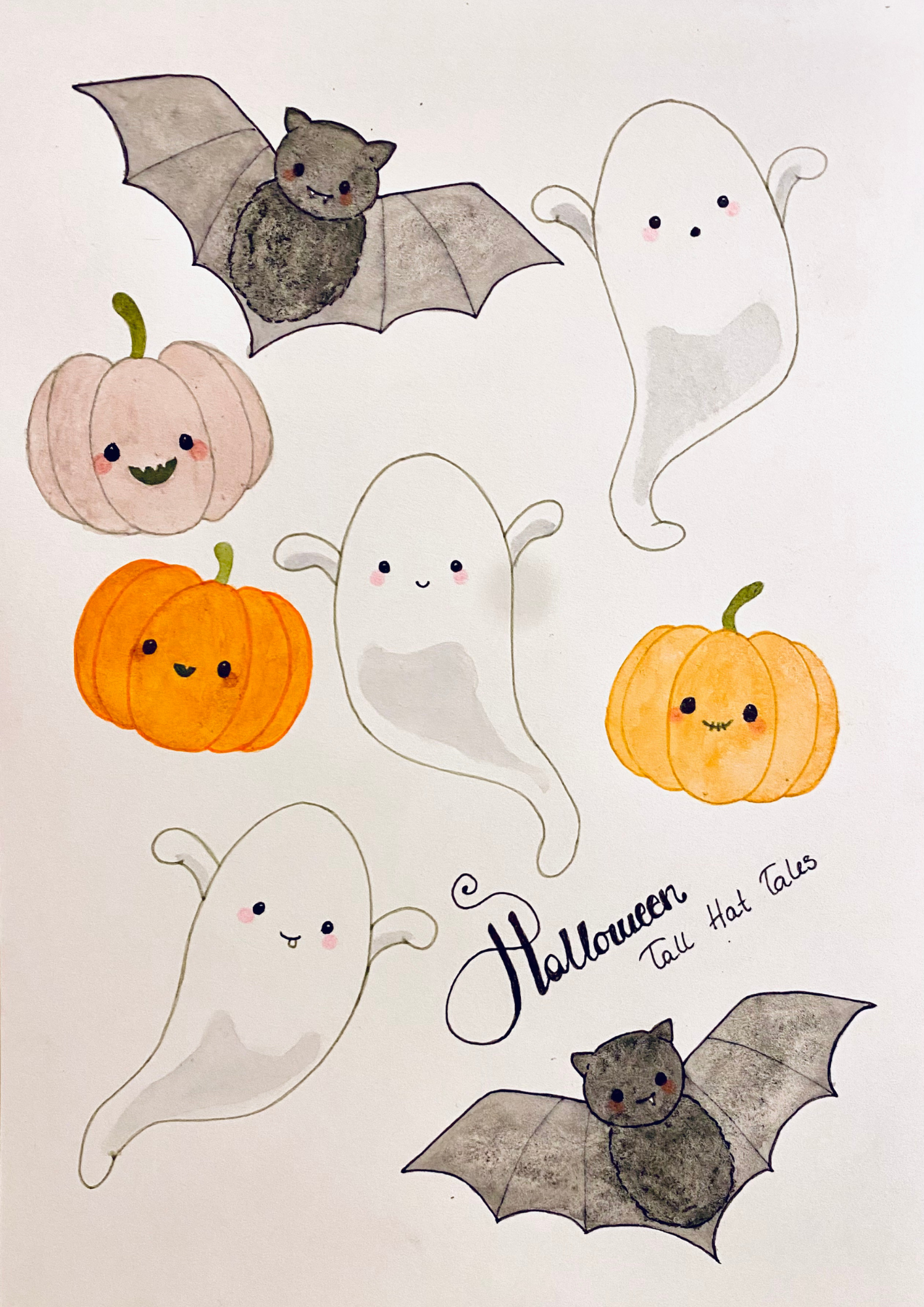 Bastelbogen - Halloween
